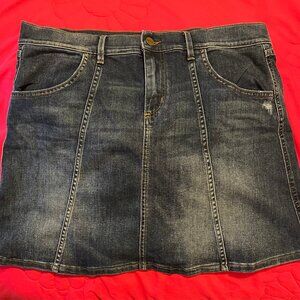 Buffalo Denim Mini Skirt Size 32